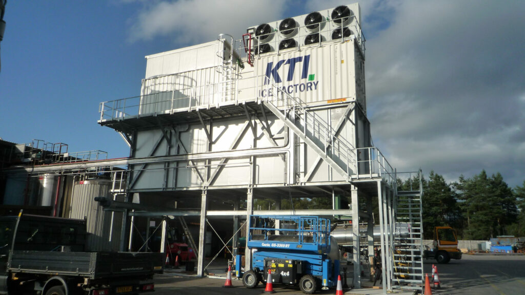 Ice conveying systems